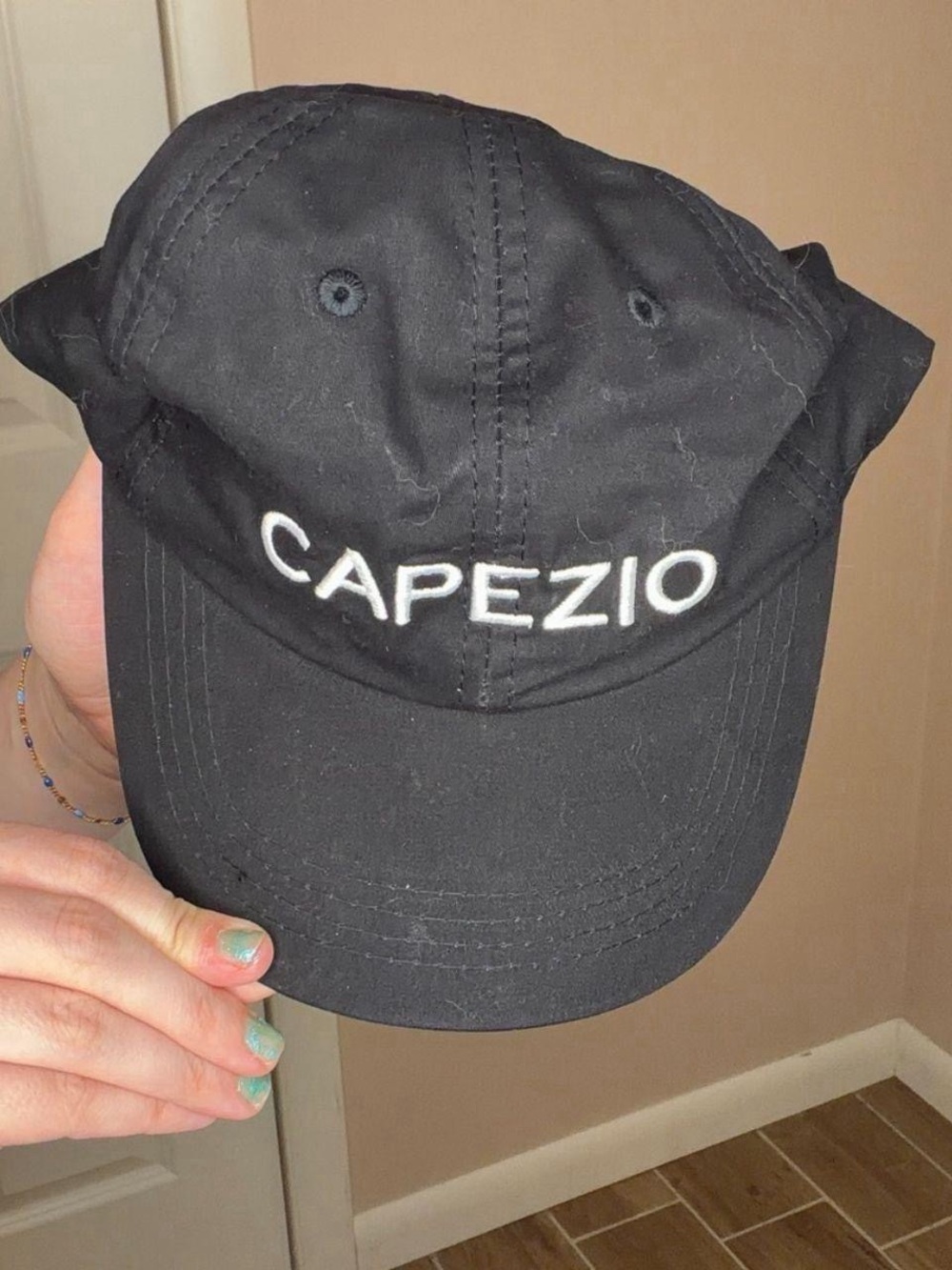 Capezio Black Logo Baseball Cap